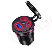 Type-C USB Car Charger Adapter 3 Port Phone Fast Charging Socket Power Outlet (for: Audi)