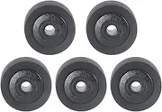 5 x Pressure Roller Cassette Cover Pressure Roller Recorder Accessories Pneumatic Wheel Player