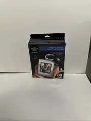 The Sharper Image Digital Photo Album w/ Keychain USB 2.0 Rechargeable