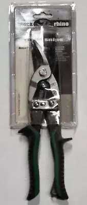 NEW Aviation Snip Green Right Curve Compound Black Rhino Aviation Snips