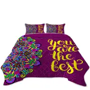 Positive Quote Mandela You are the Best Coverlet