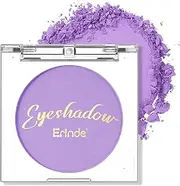[Erinde] Single Purple Eyeshadow Palette, Nude Tones Purple Matte Eyeshadow Palette, Waterproof Pressed Powder Eyeshadow Palette, High Pigmented & Long Lasting Basic Shade Eye Makeup