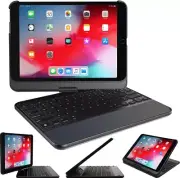 IPad Pro 12.9 2017/2015 Keyboard, Snugg [Black] Wireless Bluetooth Keyboard Case