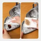 Mini Triangle Lunch Box.Bag Ice Pack Bento Breakfast Food Insulated Thermal S1V6