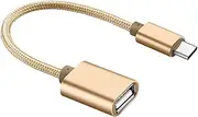 OSALADI Type-c to USB Cable Compatible 1 Adapter High-Speed Data Transfer for Smartphones Laptops
