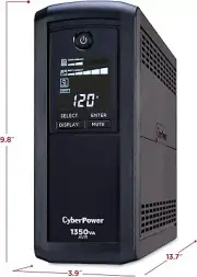 CyberPower CP1350AVRLCD Intelligent LCD UPS System,