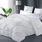 Super King Size Microfiber Quilt Duvet Bedding Soft Winter Blanket Bamboo 400GSM