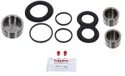 FRONT Brake Caliper Seal & S/Steel Pistons Rebuild Repair Kit for JAGUAR E TYPE (for: Jaguar)