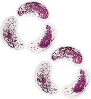 Gogogmee 6pcs U-shaped Eye Patch Gel Cooling Eye Patches Sequins Gel Pads Sequins Gel Eye Pads Cooling Eye Pads Eye Care Products Eye Care Patches Eye Eye Cooling Pads