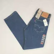 NWT Levis Mens Blue Straight Jeans Style 505 Size 29 x 30