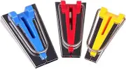 DOITOOL Sewing Accessories Bias Tape Maker Tool Quilting Fabric DIY Binding Tool Set