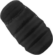 ifundom Thermal Footmuff Bunting Bag Adjustable Bunting Bag Carseat Stroller Sleeping Stroller Footmuff for Stroller Sleeping Sack Polar Fleece Black