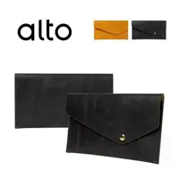 在飛比找momo購物網優惠-【Alto】皮革信封收納夾(長夾 收納包 錢包 紅包)