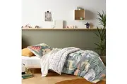 Happy Kids Dino Mania Green 2 Piece Comforter Set Single