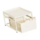 Under Sink Organiser Rack Spice Rack Carbon Steel Slid Out Cabinet Organizer