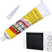 Qkbuza Oven Adhesive,High Temperature Sealant Adhesive for Microwave | Stove Gasket Cement Construction Glue Quick Drying for Glass Metal