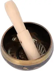 UPKOCH Yoga Bowl Mallet Set Singing Bowl for Meditation Relaxation Creative Sound Holder