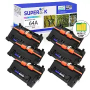 6PK CC364A 64A Toner Cartridge for HP LaserJet P4014nw P4515n P4015n Printer