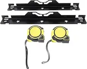 Toe Alignment Tool Plates, Toe Angle Accurate Measurement with Tape Measure, Professional Wheel Alignment Tool Plate for Most Vehicles