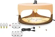[AUEEDS] Flea Traps for Inside Your Home,Indoor Flea Light,Premium Traps with Sticky Pads & Light Bulb Replacement,Friendly Sticky Flea Trap with Long-Lasting Effect for House, Home, Friendly to Pets