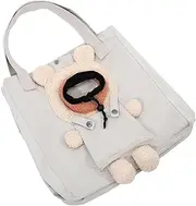 GREENADSCAPE Portable Pet Outing Bag Canvas Sling Bag for Cats Dogs Travel Carrier for Small Pets