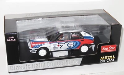 1/18 Martini Lancia Delta HF 16v Integrale 1st Rally 1000 Lakes 1991 J.Kankkunen