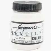 SoftWhiteTex - USA Made Fabric Paint: 2.25 Oz Textile Color