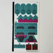 LEGO STICKER SHEET 76255 The New Guardians' Ship Guardians Of The Galaxy Decals