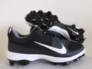Nike Force Trout 9 Pro Mcs Baseball Cleats Black-White Sz 11 [FB2908-001]