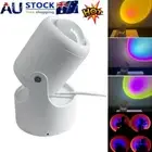 LED Sun Sunset Rainbow Projector Atmosphere Light Lamp USB Home DIY Gifts IW