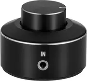 Volume Controller Volume Control Knob Volume Controller 3.5mm o Adjuster PC Speaker Amplifier Switcher Black One Size