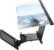 ZUNOXAZ Screen Magnifier for Phone Foldable Mobile Stand Holder with Eye Protection Enhanced Viewing Experience and Detachable Design for Movies Videos and Gaming Black