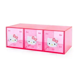 【震撼精品百貨】Hello Kitty 凱蒂貓~日本 三麗鷗SANRIO KITTY透明小物收納盒*30006