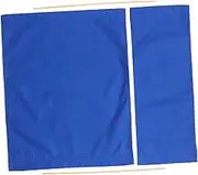 Yardwe Folding Chair Canvas Replacement Director Seat Cover Repair Kit Outdoor Fabric for Patio Chairs