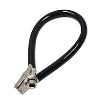 Krmoau Tyre Inflator Hose Replacement, Air Pump Hose, Quick Connect Tyre Valve Extension Tube, Tyre Feed Hose, Reusable Air Pump Accessories, Air Compressor Hose for