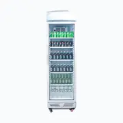 Bromic Upright Display Fridge - 372L - 1 Door - Flat Glass - Lightbox
