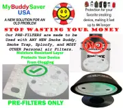MyBuddySaver-SMOKE TRAP + replaceable PRE-FILTERS for personal air filter (3)