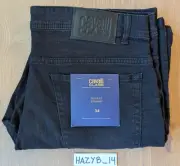 Cavalli Class By Roberto Cavalli Men's Black Regular Straight Jeans Size 34 NWT