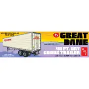 AMT 1185 Great Dane Dry Goods Semi Trailer 1/25 Scale Model Plastic Kit AMT