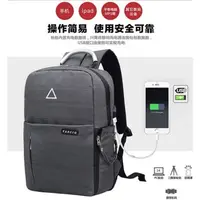 在飛比找蝦皮購物優惠-台灣出貨USB充電 抽屜式多功能休閒旅行單眼相機雙肩背包 筆