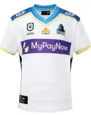 Gold Coast Titans NRL Mens Away Jersey Sizes S-7XL BNWT
