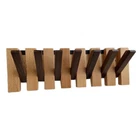 Coat Rack Wall Mount, Wood Coat Hooks Wall Mounted with 7 Hooks ❤FR