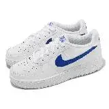 在飛比找遠傳friDay購物優惠-Nike 休閒鞋 Air Force 1 GS 女鞋 白 藍