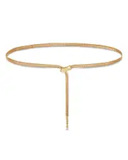 Ettika Minimalist Adjustable Chain Belt
