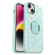 OtterBox OtterGrip Symmetry Compatible with MagSafe Case (Suits iPhone 14 Plus) – Sea Blue