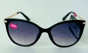 Foster Grant Maxblock 100% UVA / UVB Protection Black Gold Sunglasses For Women