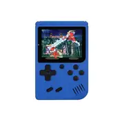 Retro Handheld Game Console 500 Games 8 Bit 3.0 Inch Color LCD Screen Mini Portable Video Game Player for Kids Blue