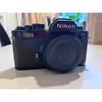 在飛比找蝦皮購物優惠-Nikon FM2 黑機身 蜂巢快門簾 古董底片相機