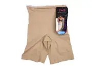 Flexees Womens Maidenform Fitsense at Waist Thigh Slimmer Small NEW Transparent