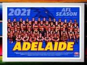 Framed 2021 ADELAIDE CROWS AFL Poster - 62cm x 44.5cm x 3cm